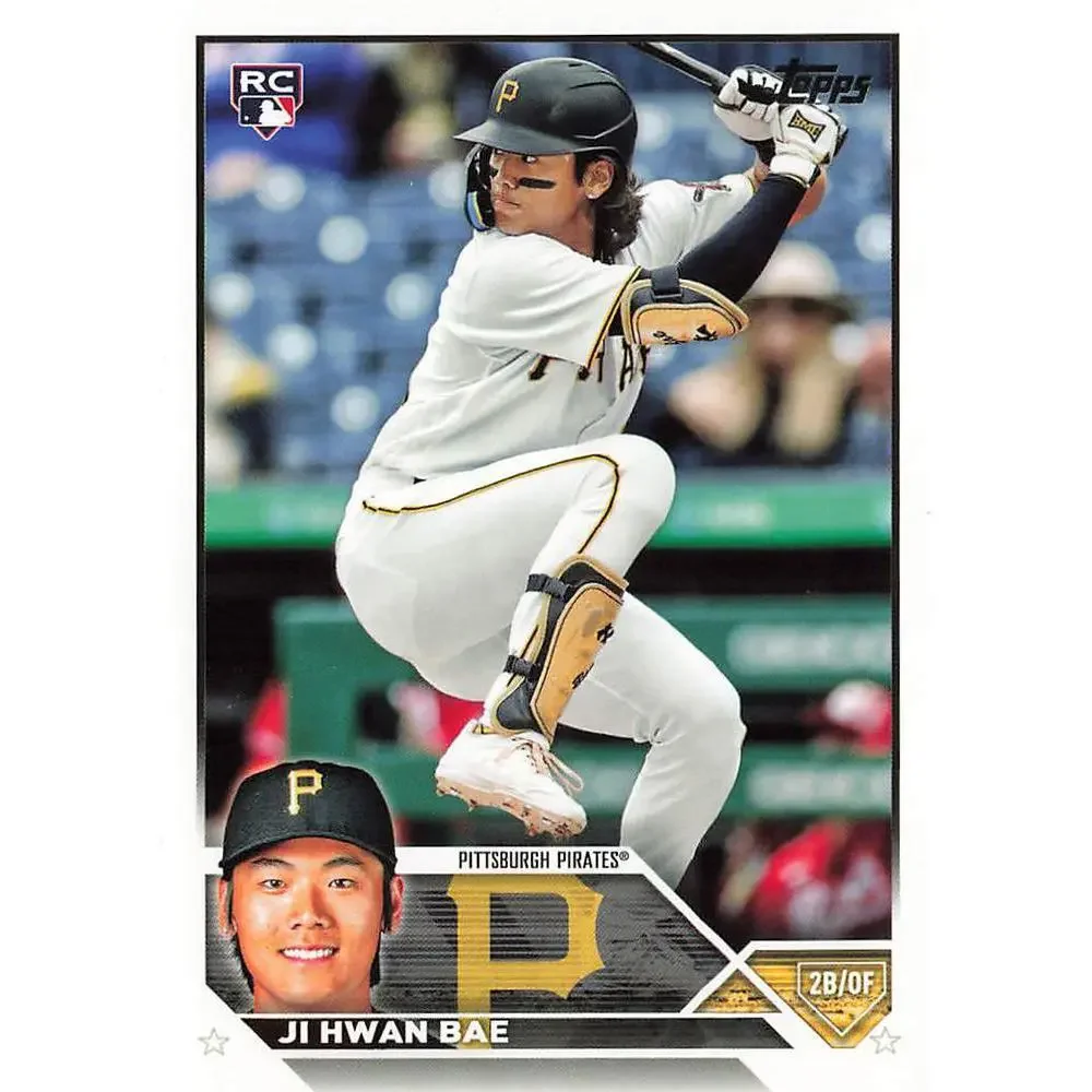 2023 Topps Ji Hwan Bae RC #491 Pittsburgh Pirates